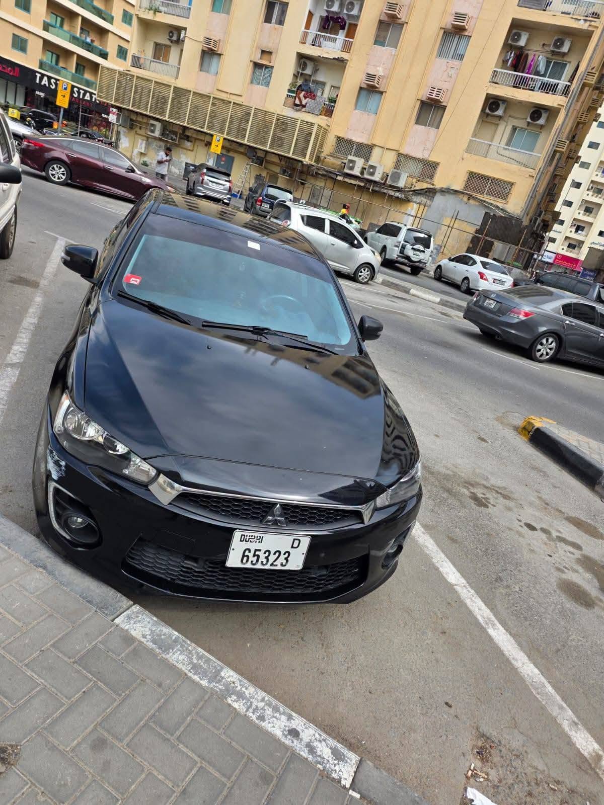 لانسر خليجي موديل 2017 شارك نظيفة جداً