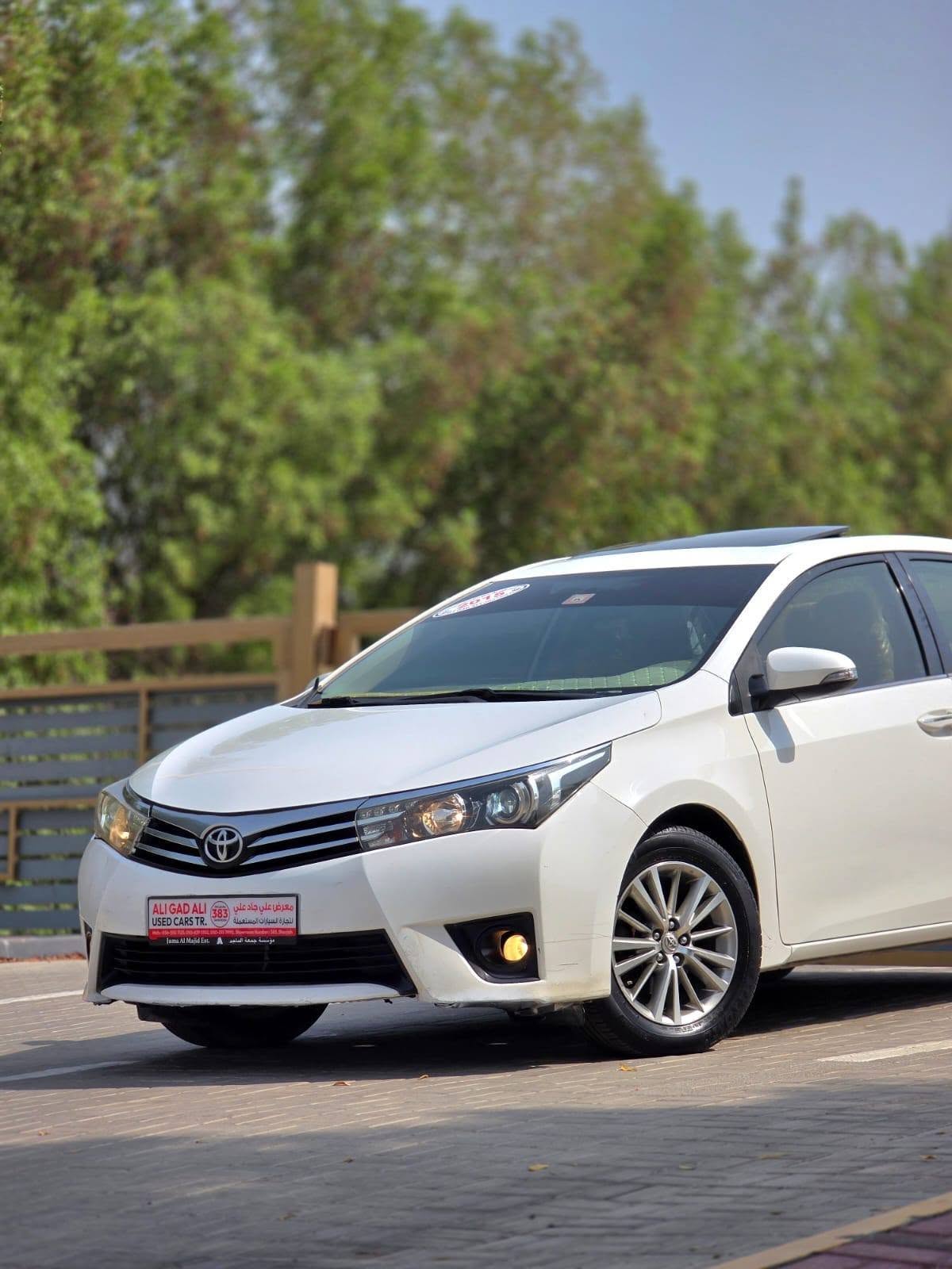 2015 Toyota Corolla, GCC Specs, Full Option, Original Paint